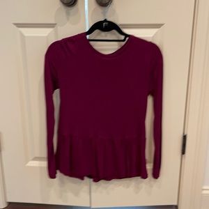Peplum top